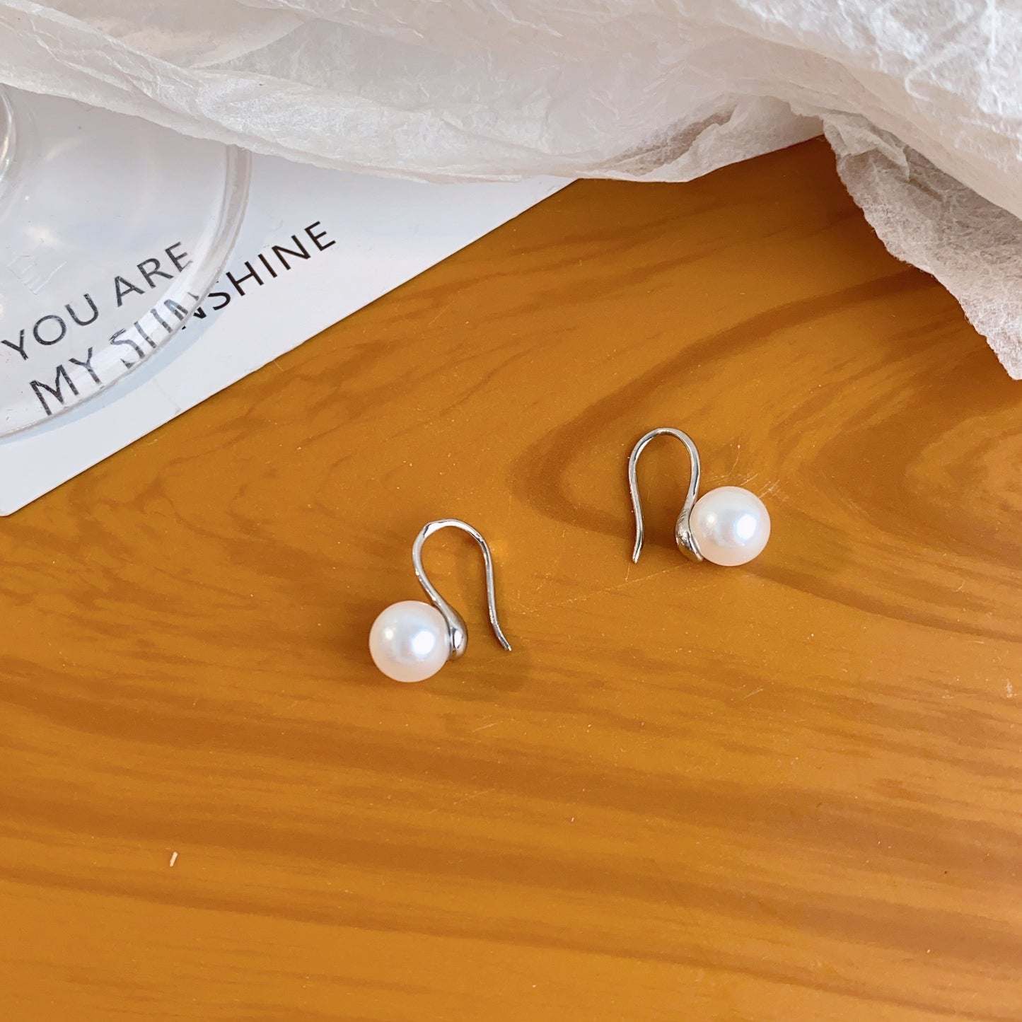 Women's French Style Temperament Elegant Eardrops Fashionable Rings