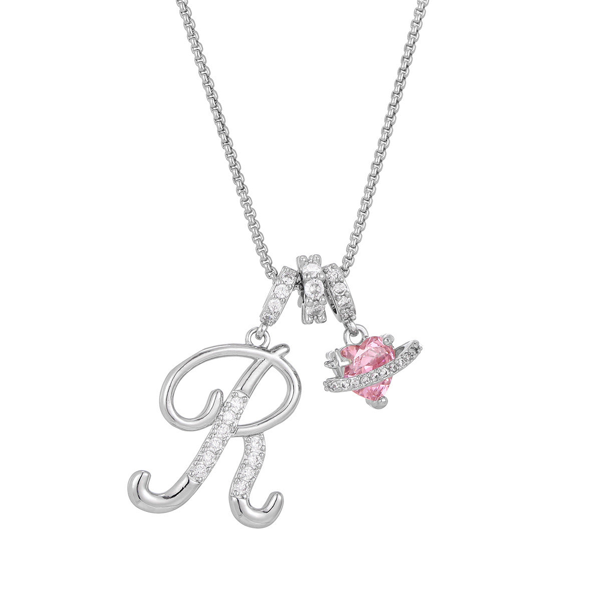 Dopamine English Letter Light Luxury Minority Necklaces