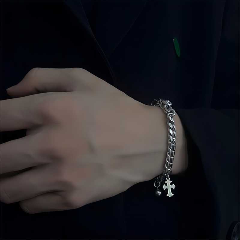 Men's Trendy Couple Hand Retro Hip Hop Bracelet