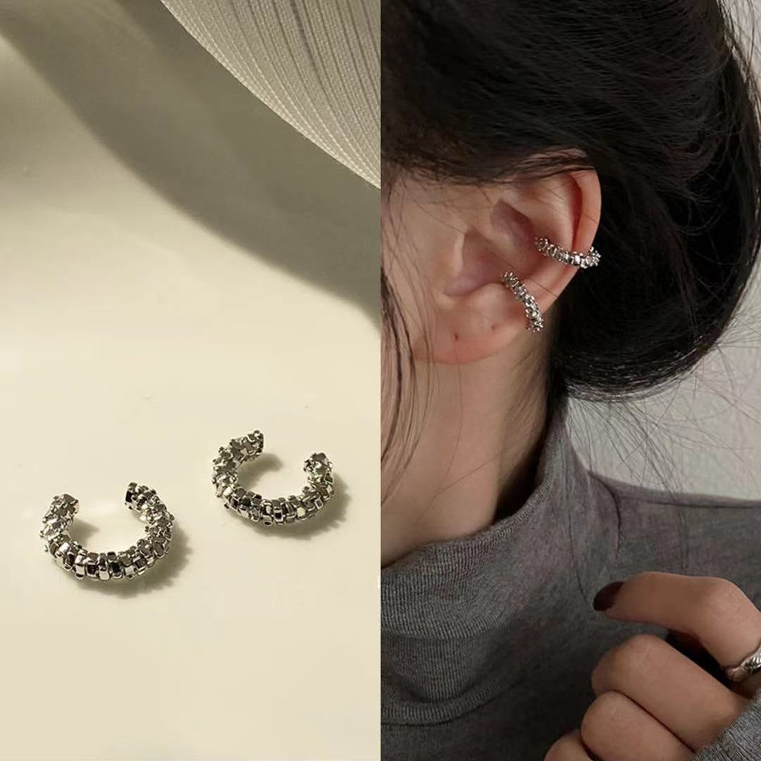 Style Personalized Super Flash Pinion Clip Graceful Ear Buckle