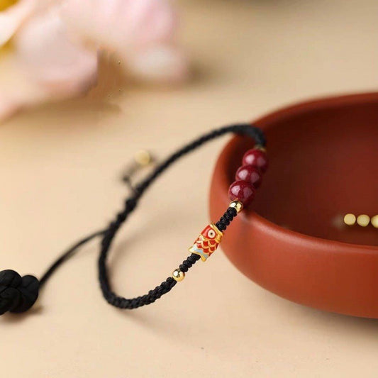 Entrance Examination Life Woven Hand Strap Red Rope Bracelets