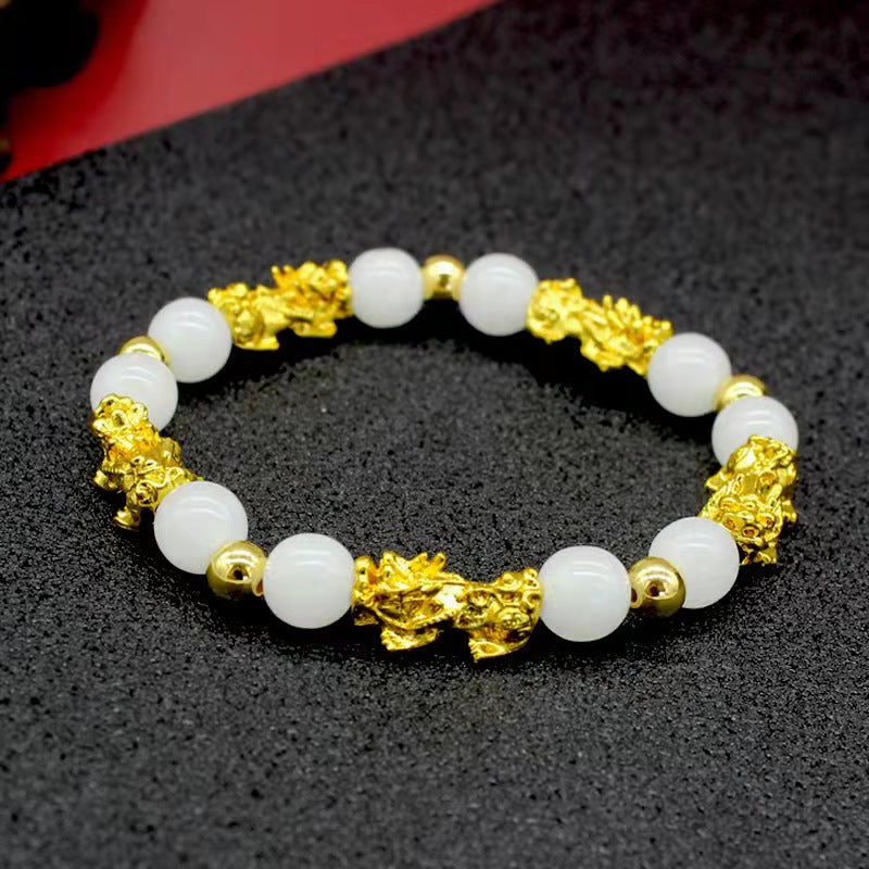 Women's Drawing Pi Agate Five Fashion Live Bracelets