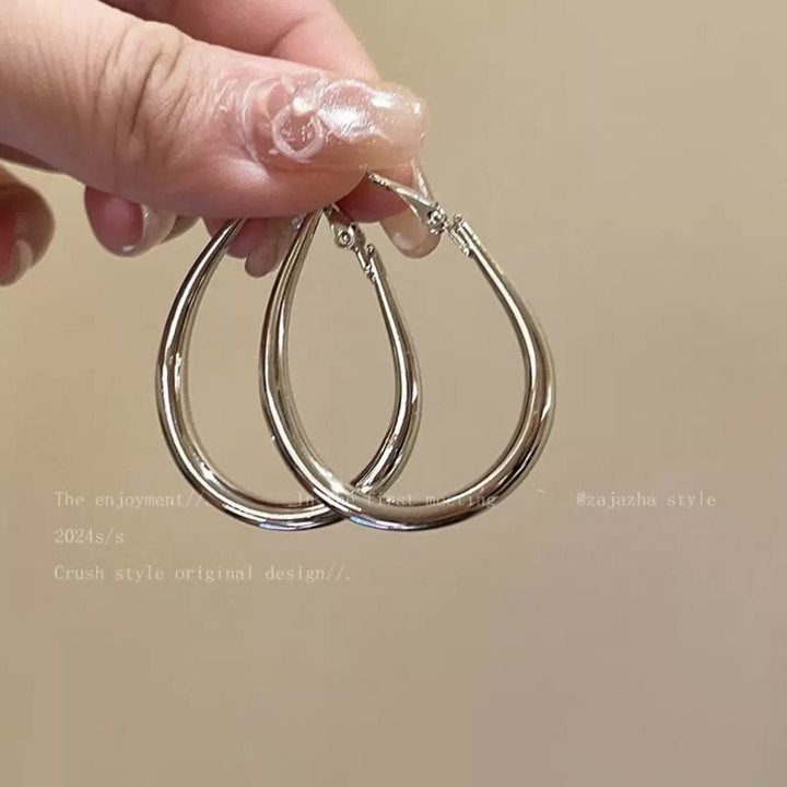 Women's Retro Affordable Luxury High-grade Ear Atmosphere Round Niche Earrings