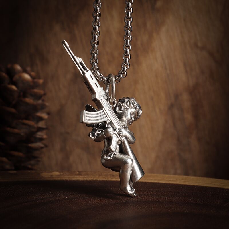 Women's & Men's Niche Angel Vintage Fashion Beauty Sweaters Necklaces