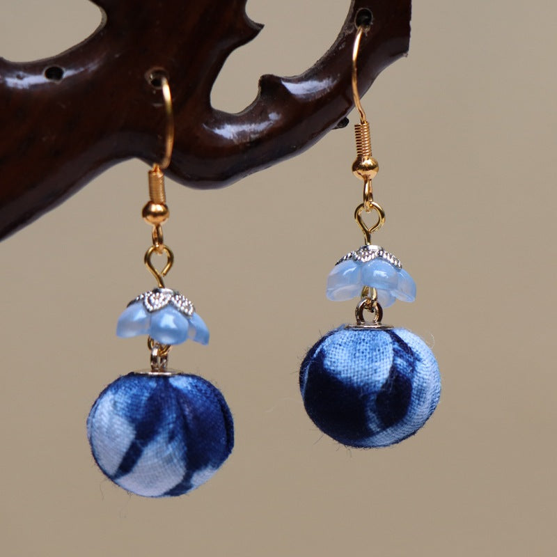 Style Chinese Traditional Cheongsam Vintage Senior Earrings