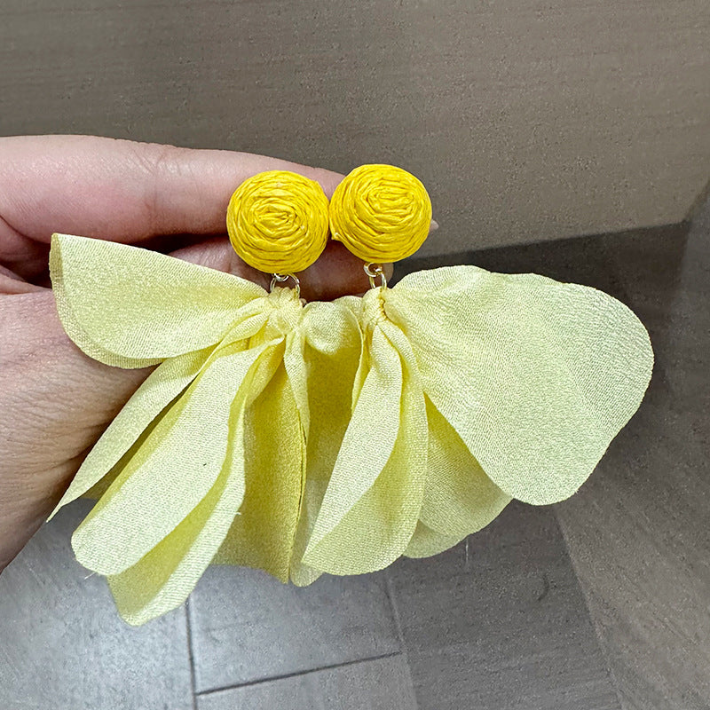 Super Fairy Mori Style Atmosphere Simple Earrings
