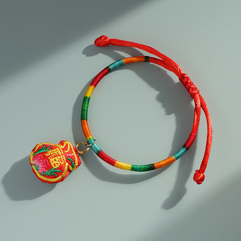 Dragon Boat Festival Colorful Rope Ethnic Style Bracelet
