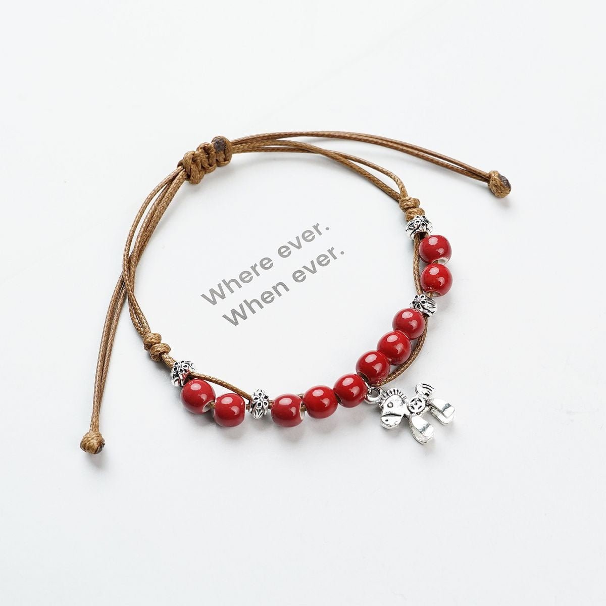 Women's Ceramic Beaded Fresh Antique Ethnic Style Simple For Summer Bracelets
