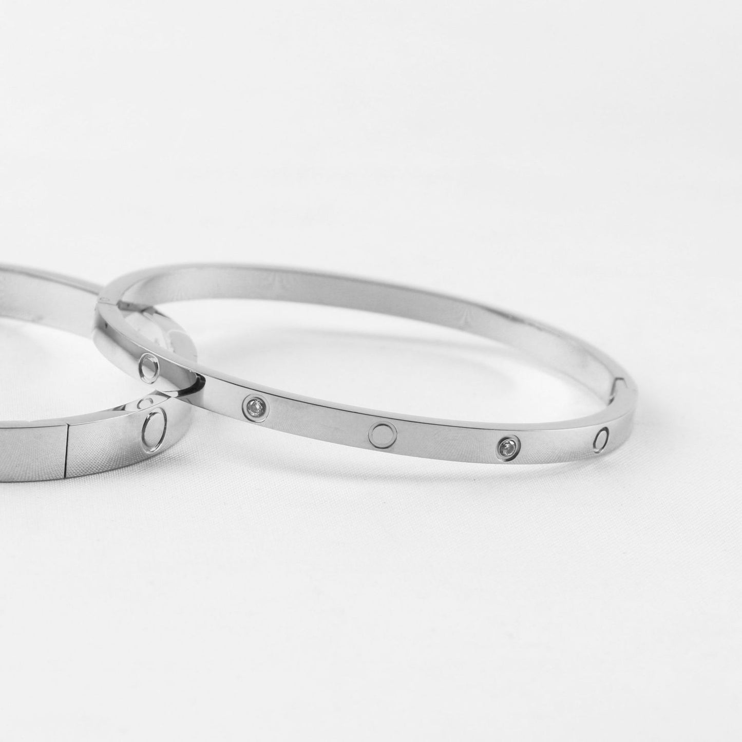 Buckle Wide Narrow Version Of Gold Titanium Steel Bracelets