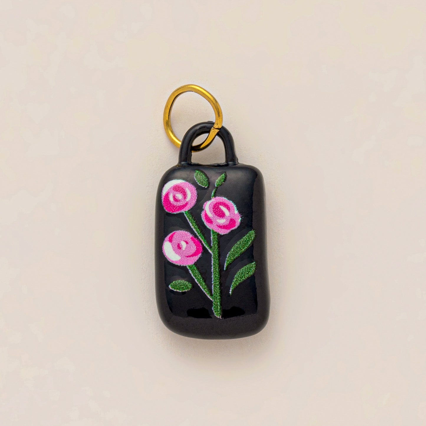 Stainless Steel Gold Color Protection Open Pendants