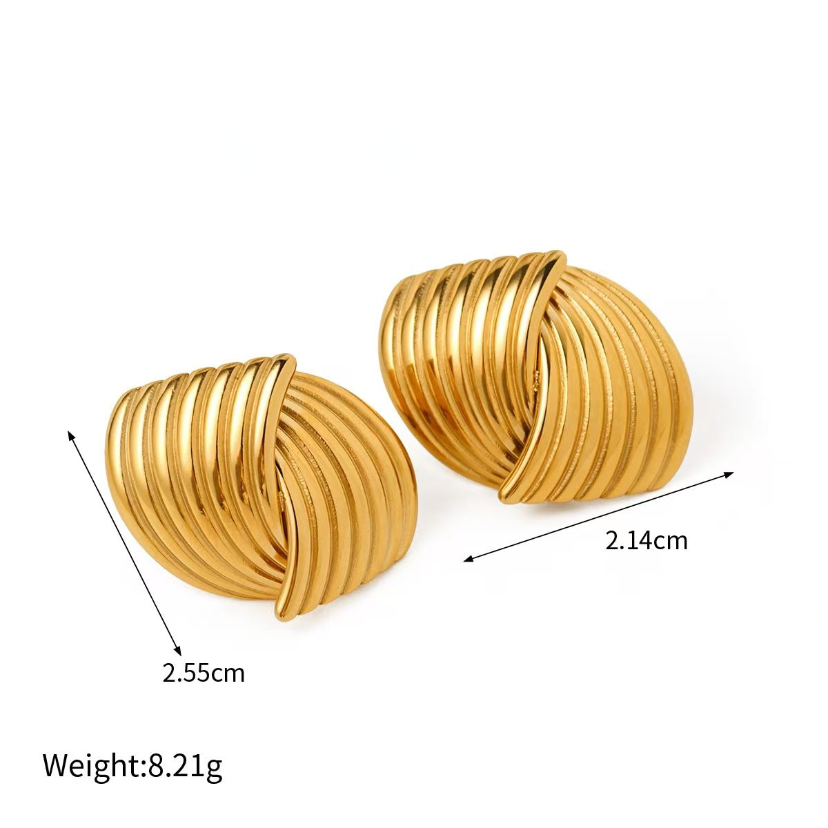 Women's High-grade Sense Special Interest Titanium Does Not Earrings