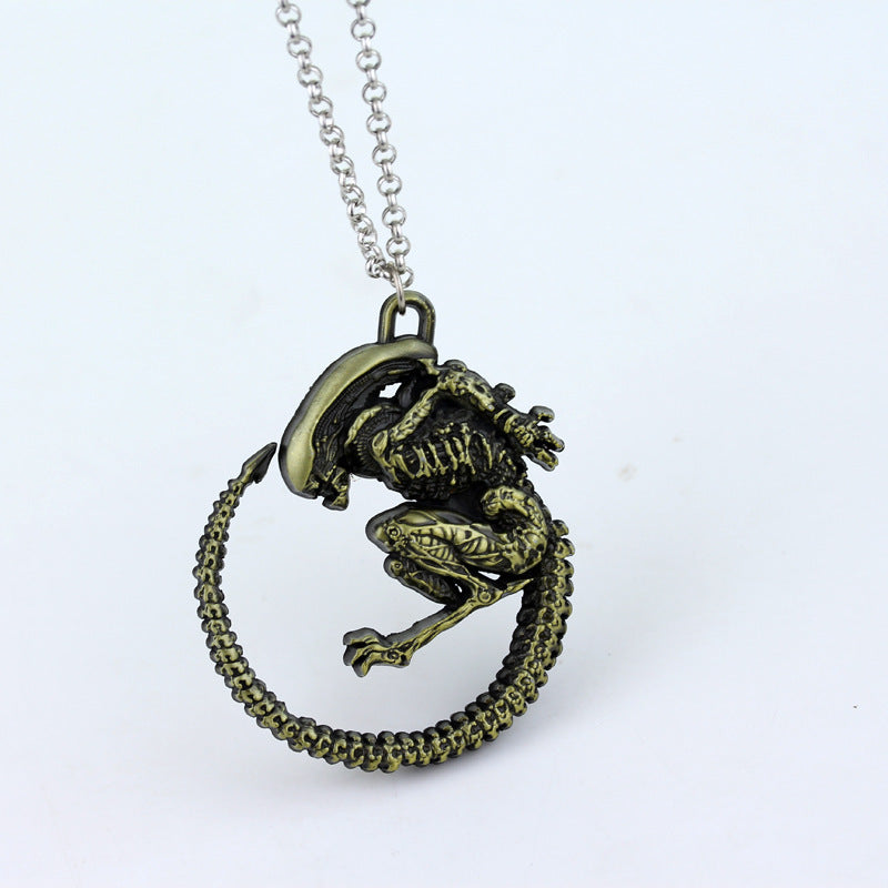 Television Nexus Ops Iron Warrior Alien Necklace