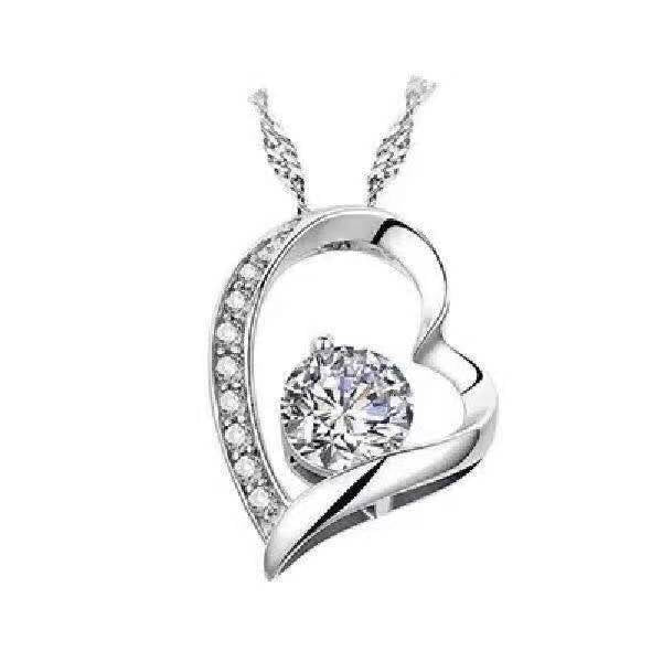 Imitation Moissanite Female Clavicle Chain Gift Necklaces
