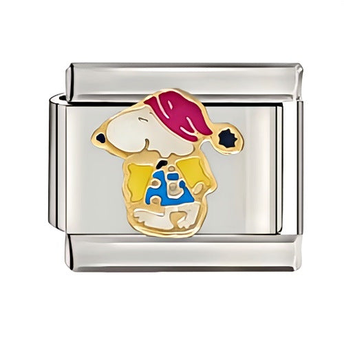 Welding Pattern Oil Dripping Cartoon Italian Bracelets