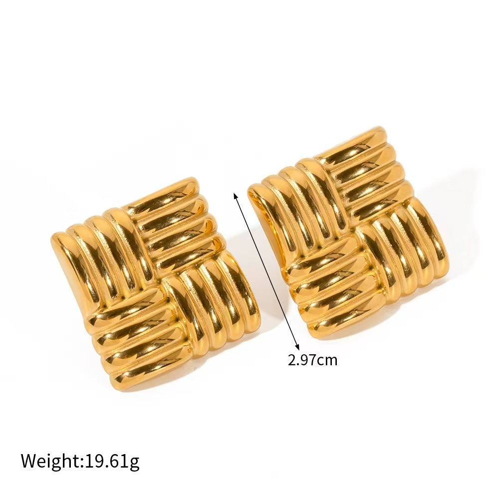 Women's High-grade Sense Special Interest Titanium Does Not Earrings