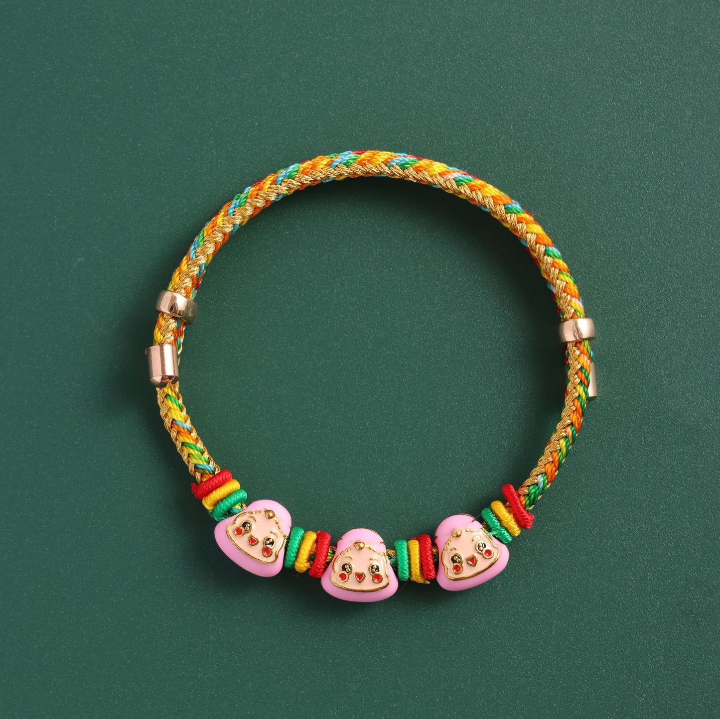 Festival Colorful Rope Handmade Braided Wire Bracelets