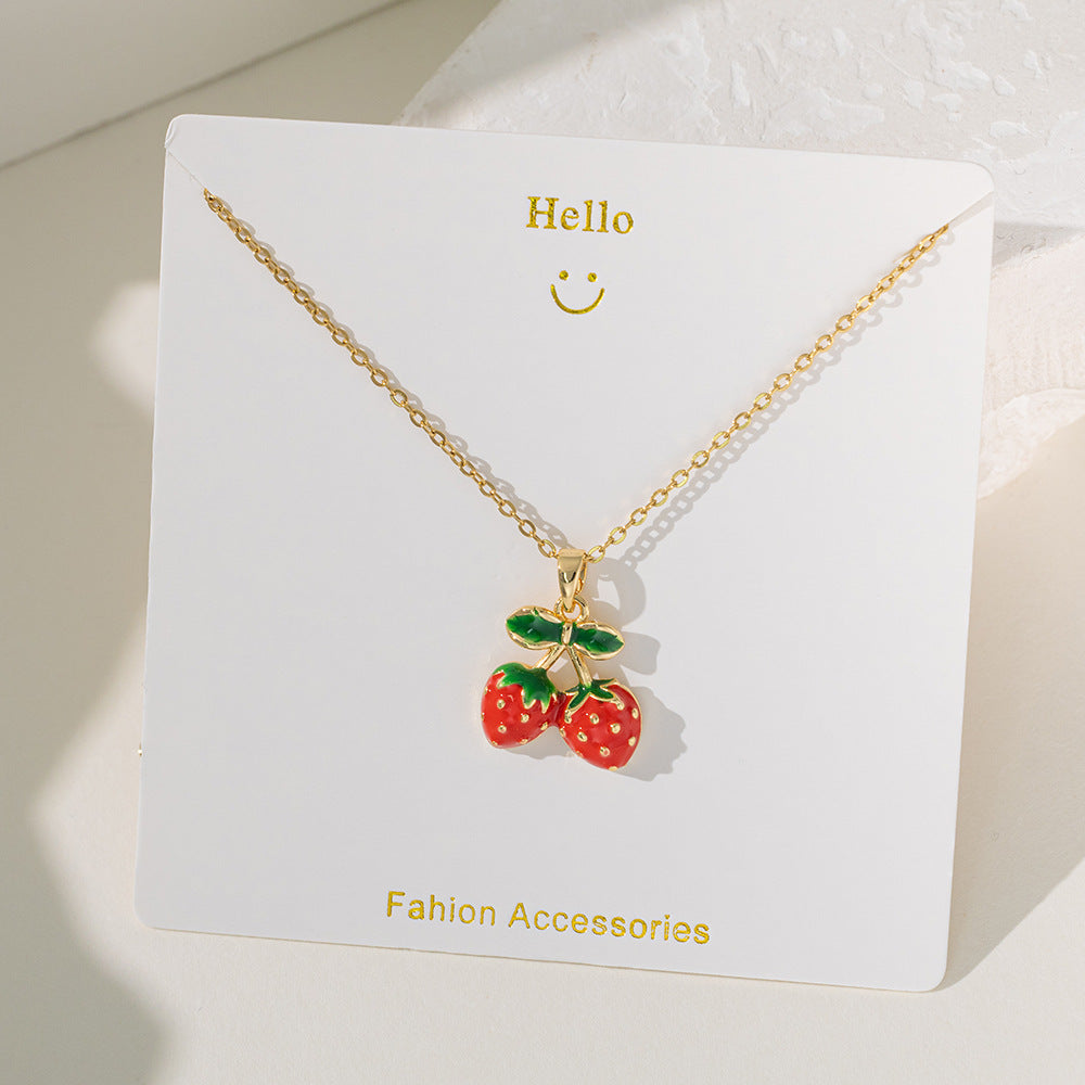 Women's Micro Inlaid Zircon Sun Star Moon Zodiac Clavicle Necklace