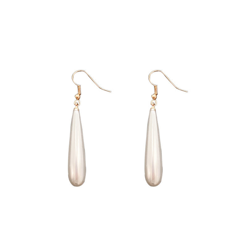 Water Drop Long Elegant Light Luxury Temperament High Sense Vintage Earrings