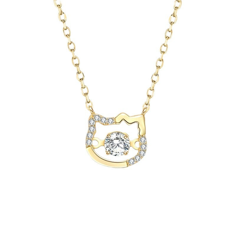 Women's Style Kitty High-grade Affordable Luxury Fashion Smart Necklaces