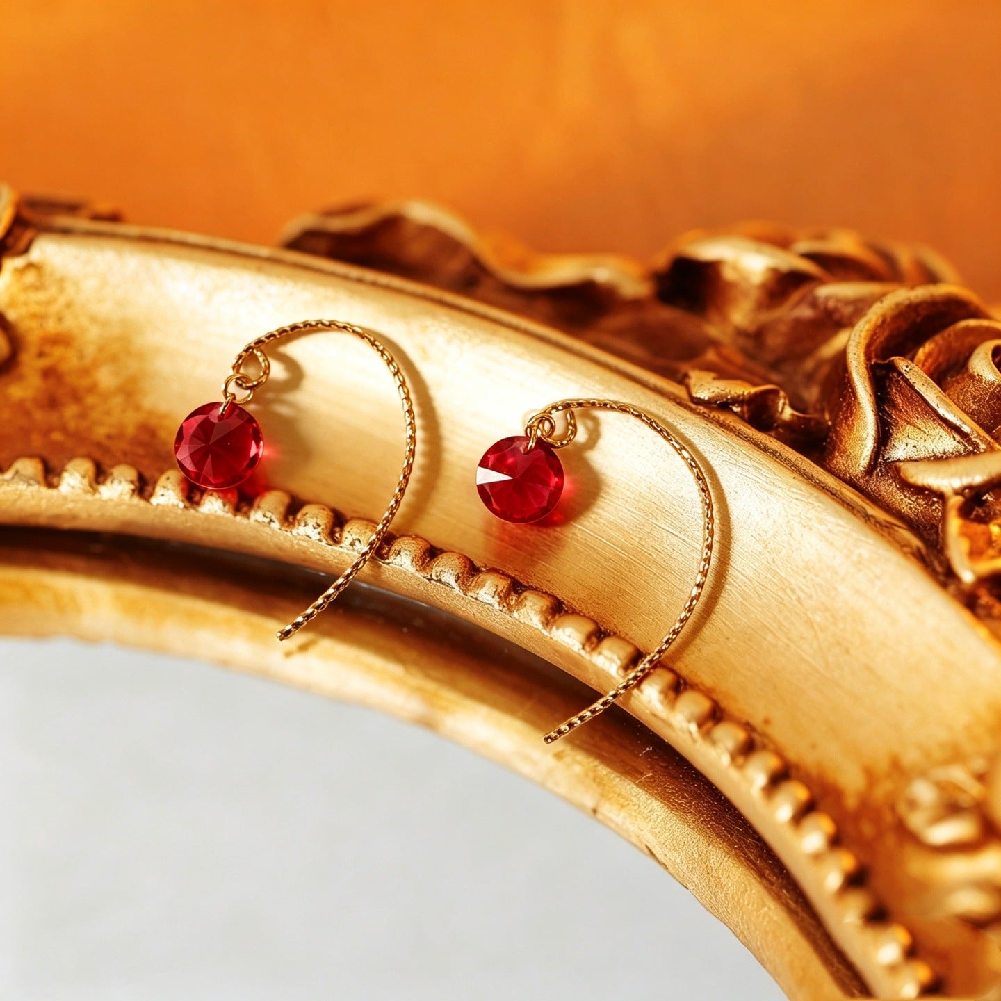 Women's Eight Hearts Arrows Zircon French Handmade Ear Line