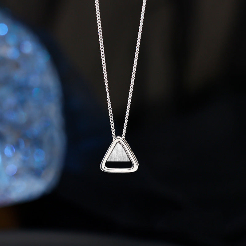 Women's Geometric Triangle For Niche Design Fashion Personality Style Simple Graceful Necklace