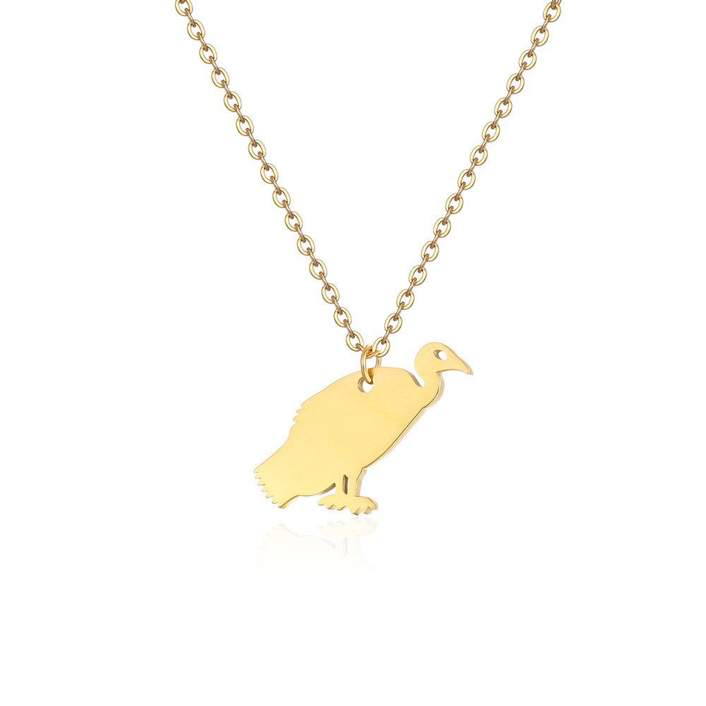 Women's Cartoon Animal Series Personalized Stainless Steel Necklace