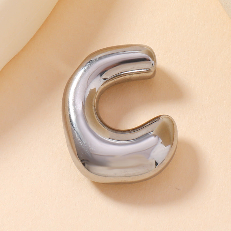 Stainless Steel Ornament Mini Bubble English Pendants