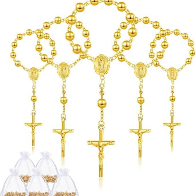 Mini Beads Baptism Finger Gift First Communion Bracelet