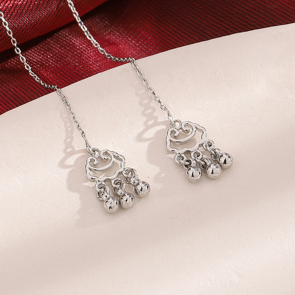 Women's Longevity Lock Elegant Safety Trendy Long Slim Fit Ear Line