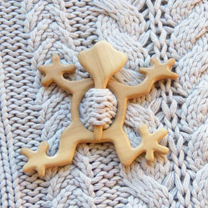 Wooden Brooch Winter Scarf Pin Animal Brooches