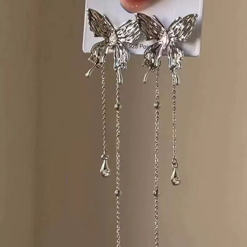 Luxury Pearl Water Drop Niche High Sense Temperament Fashion Earrings