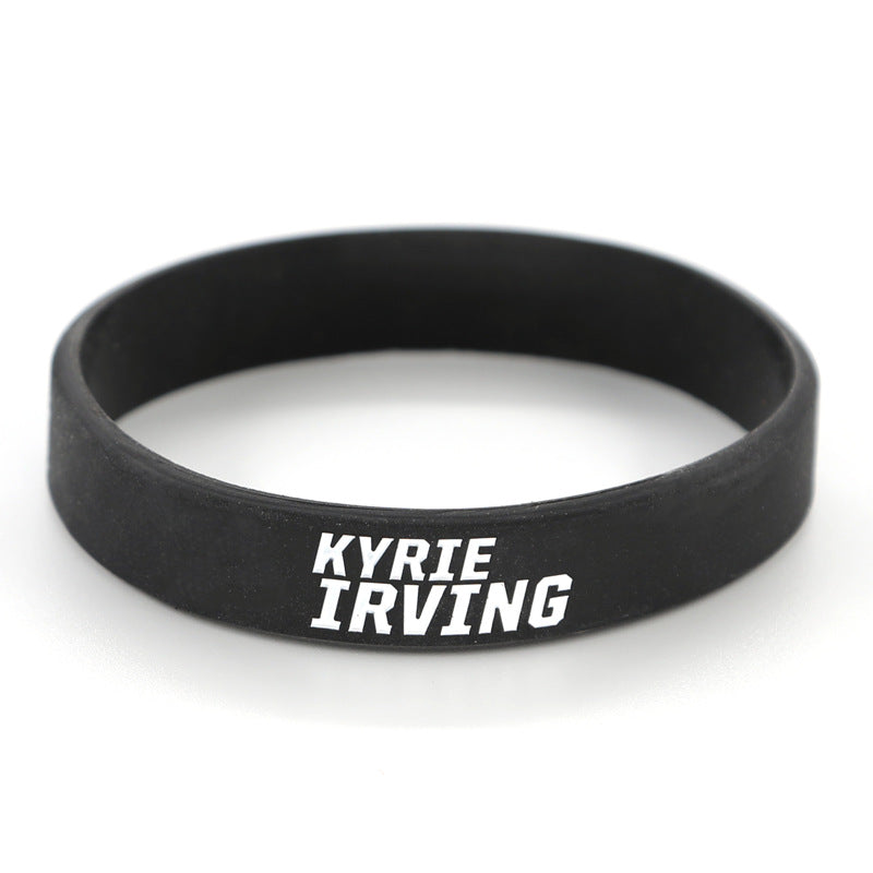 Basketball Silicone Rubber James Curry Harden Durant Bracelet