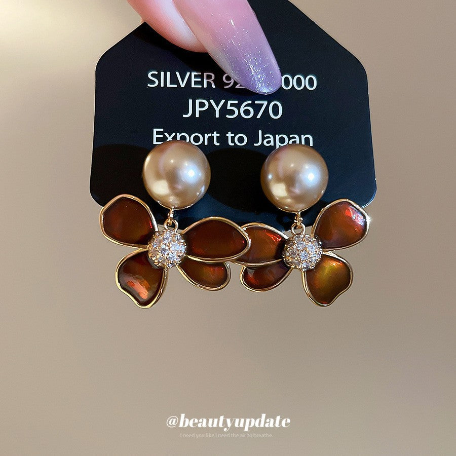 Women's Personality Fashion Trendy Light Luxury High-grade Earrings