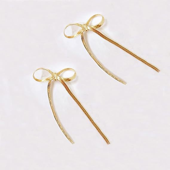 Simple Retro Fashion Environmental Protection Brass Casting Glossy Bow Rings