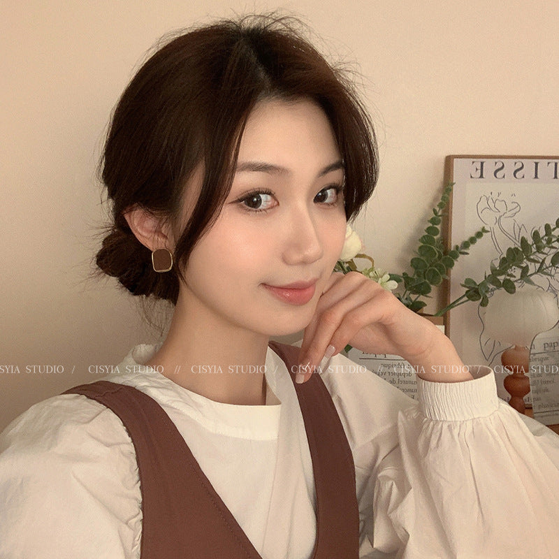 Female Light Luxury Minority Design Temperament Advanced Earrings