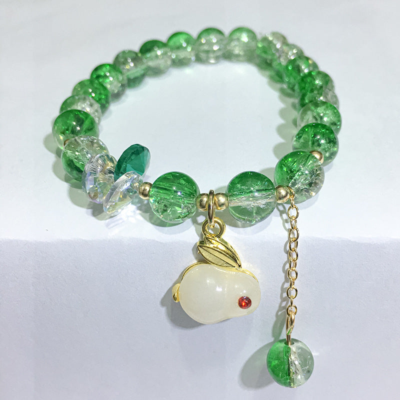 Jade Hare Color Matching Micro Glass Bead Girlfriends Brace Bracelets