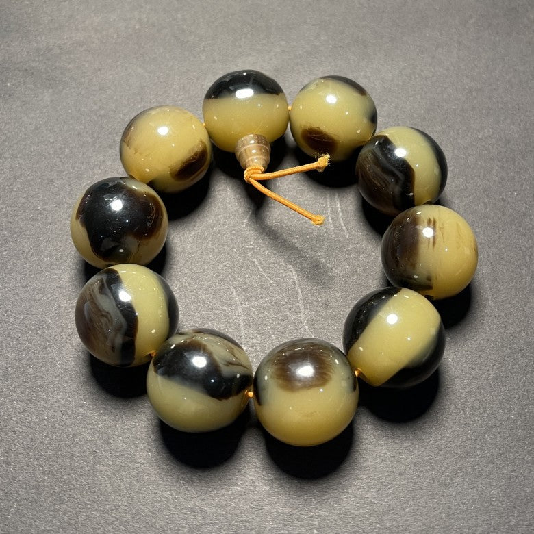 Live Streaming Imitation Horn Couple Beads Ethnic Style Antelope Bracelet