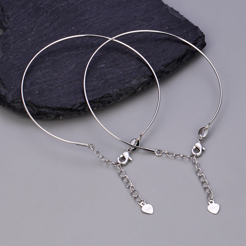Universal Screw Pattern Hand Detachable Beaded Right Rain Bangle Bracelet