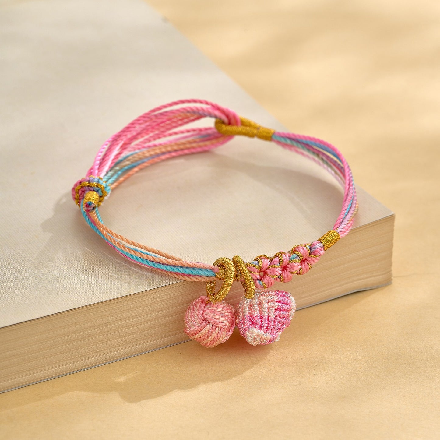 Dragon Boat Festival Colorful Rope Small Red Hand-woven Tiger Head Bracelet