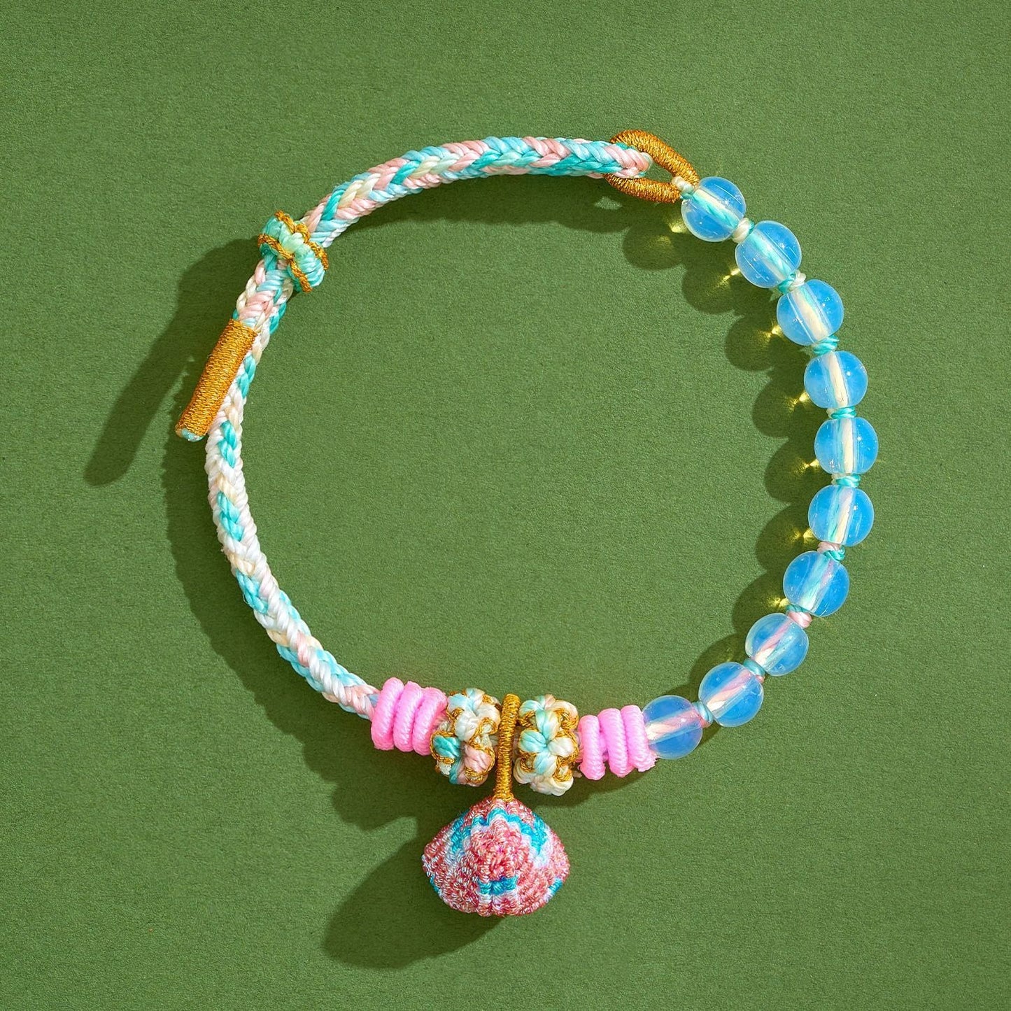 Dragon Boat Festival Colorful Rope Small Red Hand-woven Tiger Head Bracelet