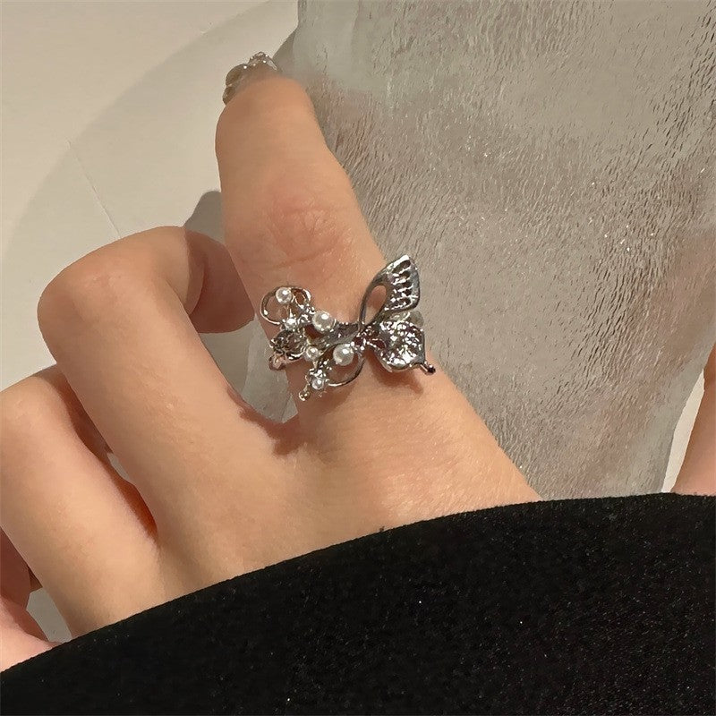 Women's Light Luxury Cold Style Switchable Index Finger Rings