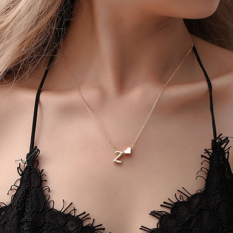 Light Luxury Peach Heart Clavicle Chain Fashion Pendants