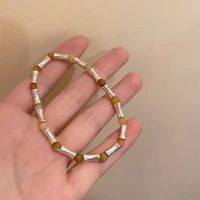For Summer Chinese Ethnic Style Simple Light Luxury Design Wrist Bracelets