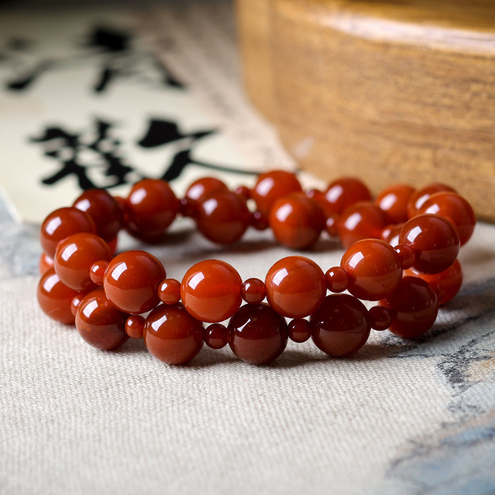 Sen Southern Red Agate Bodhi Tibet Bracelets