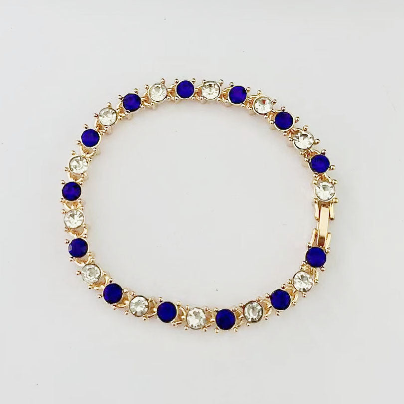 Women's Style Simple Color Diamond Light Luxury Bracelet