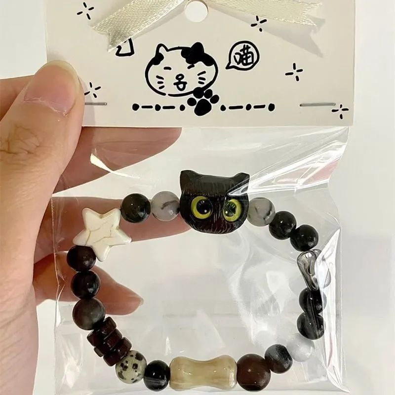 Chinese Cute Cat Couple Gift Carrying Bracelets