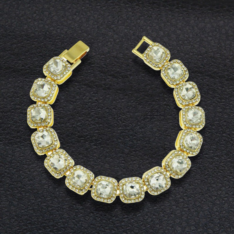 Men's Trendy Cuban Link Chain Night Club Personality Necklace