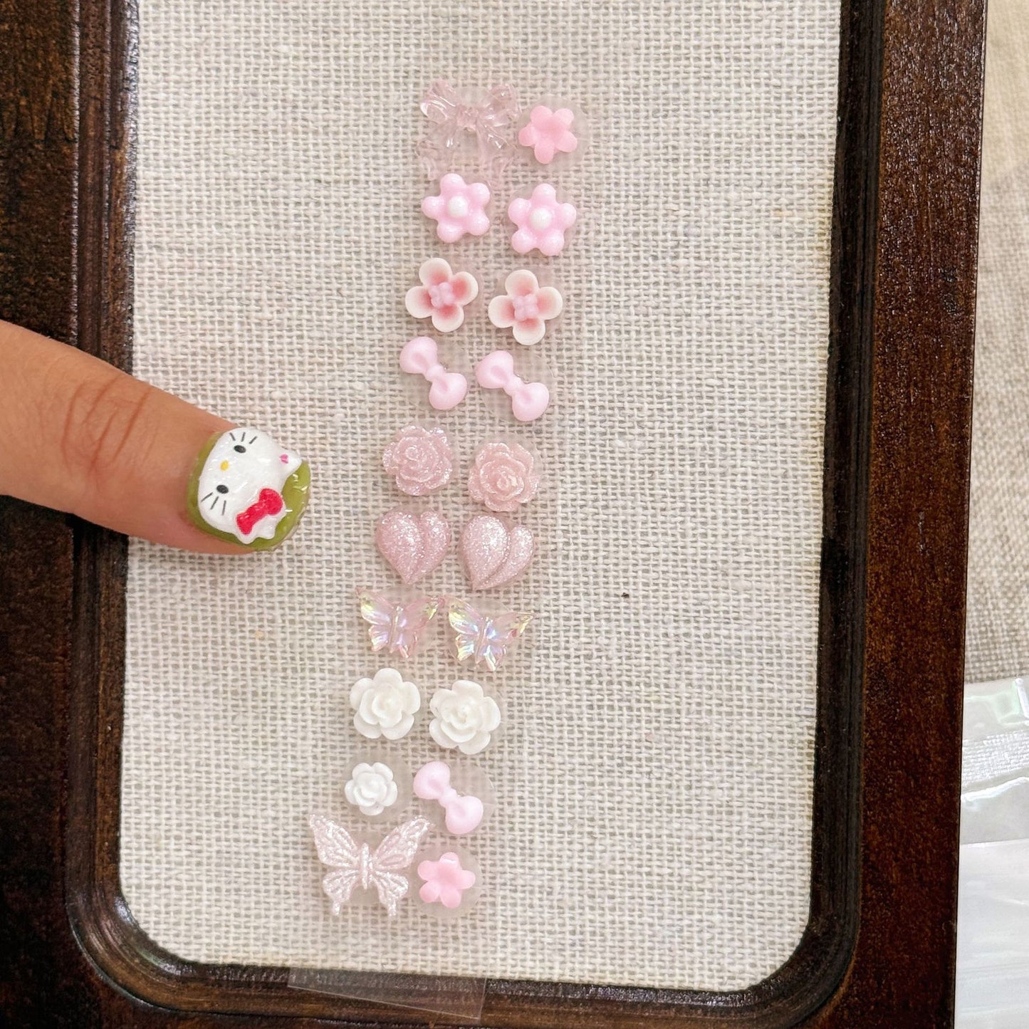 Fashion Auricular Point Sticker Crystal Ear Patch Bead Massage Stress Earrings