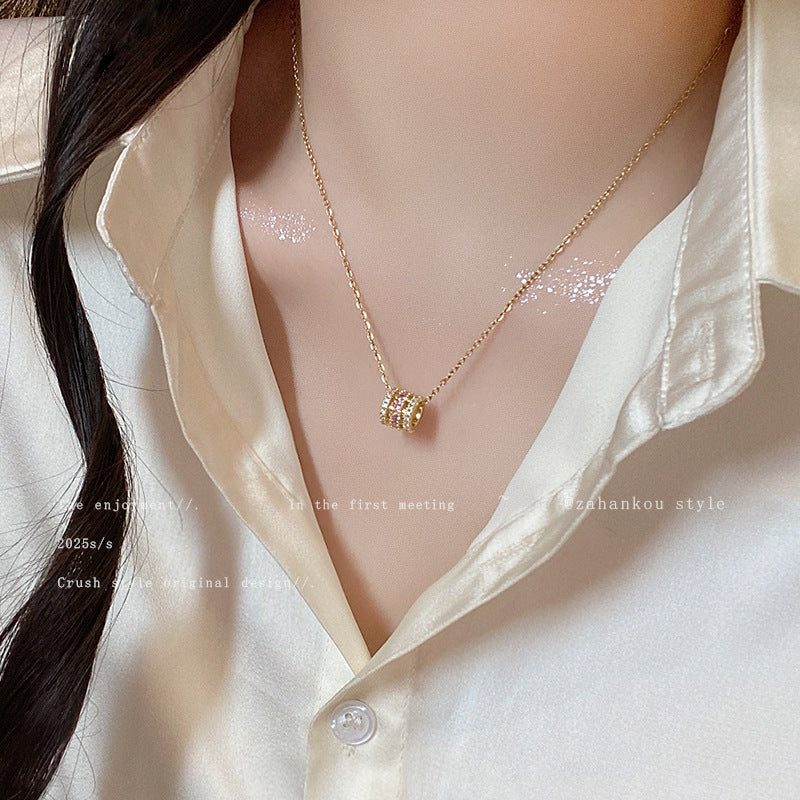 Women's Flower For Light Luxury Minority Design Vintage Sweater Chain Everyday Necklace