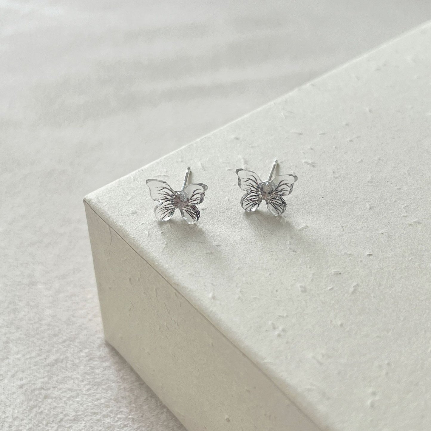 Needle Fairy Three-dimensional Butterfly Female Sweet Earrings